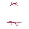 Womens Red Icon Triangle Bikini Top 58934 by Dsquared2 from Hurleys