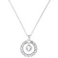 Womens Silver Cadhaa Crystal Pendant Necklace 24518 by Ted Baker from Hurleys