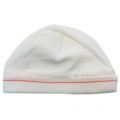 Baby White Branded Bow Velour Hat 65258 by BOSS from Hurleys