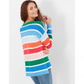 Womens Multi Stripe Uma Colour Block Knitted top 102988 by Joules from Hurleys