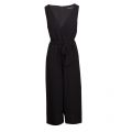 Womens Black Bessie Crepe Jumpsuit 41217 by French Connection from Hurleys