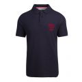 Mens Navy Chad S/s Polo Shirt 82975 by Barbour Steve McQueen Collection from Hurleys