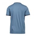 Mens Ash Blue Twin Tipped S/s T Shirt 99051 by Fred Perry from Hurleys