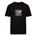 Mens Black Deen Bowie S/s T Shirt 56923 by HUGO from Hurleys
