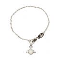 Womens Silver/White Latifah Iridescent Bracelet 54494 by Vivienne Westwood from Hurleys