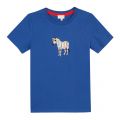 Boys Blue Tybalt Zebra S/s T Shirt 36622 by Paul Smith Junior from Hurleys