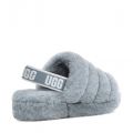 Womens Ash Fog Fluff Yeah Slide Slippers 94299 by UGG from Hurleys