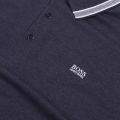 Athleisure Big & Tall Mens Blue B-Plisy L/s Polo Shirt 45145 by BOSS from Hurleys