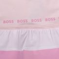 Baby Pale Pink Frill Dress 101607 by BOSS from Hurleys