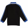 Boys Black/Blue Branded L/s Polo Shirt 76487 by Moschino from Hurleys