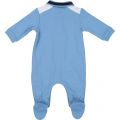 Baby Blue Contrast Polo Babygrow 38237 by BOSS from Hurleys
