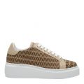 Womens Beige Woven Logo Trainers 87899 by Valentino Shoes from Hurleys