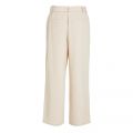 Womens Natural Melange Vimio High Waisted 7/8 Pants 103579 by Vila from Hurleys