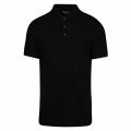 Mens Black Driver S/s Polo Shirt 38835 by Barbour International from Hurleys