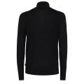 Mens Black 1/4 Zip Wool Knitted Top 110335 by Calvin Klein from Hurleys