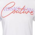 Womens White Signature Logo Jersey Dress 102762 by Versace Jeans Couture from Hurleys