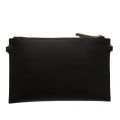 Womens Black Logo Lock Pouch Clutch 85915 by Versace Jeans Couture from Hurleys