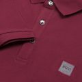 Casual Mens Dark Red Passenger S/s Polo Shirt 28208 by BOSS from Hurleys