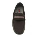 Mens Black & Grey Webbing Loafer Driver 7968 by Swims from Hurleys