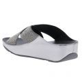 FitFlop Womens Pewter Crystall Slide Sandals 23832 by FitFlop from Hurleys