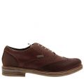 Lifestyle Mens Dark Brown Redcar Oxford Brogues 63696 by Barbour from Hurleys