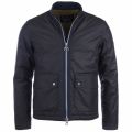 Mens Navy Injection Waxed Jacket 31504 by Barbour International from Hurleys