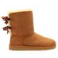 Youth Chestnut Bailey Bow Boots (4-5) 63857 by UGG from Hurleys