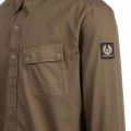 Mens Salvia Pitch Twill L/s Shirt 78593 by Belstaff from Hurleys