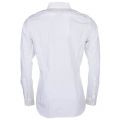 Mens White Core Stretch L/s Shirt
