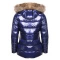 Womens Amiral Authentic Fur Shiny Coat 32205 by Pyrenex from Hurleys
