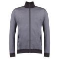 Mens Black Branded Polyester Mix Sweat Jacket 31902 by BOSS from Hurleys