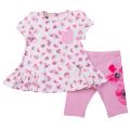 Baby White & Pink Top & Leggings Set 6262 by Armani Junior from Hurleys