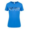 Casual Womens Bright Blue Tecatch S/s T Shirt 56840 by BOSS from Hurleys