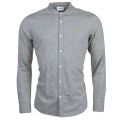 Mens Military Green Steen Slim Fit L/s Shirt 72231 by Farah from Hurleys