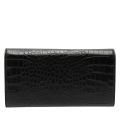 Womens Black Grote Croc Large Purse 79442 by Valentino from Hurleys