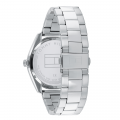 Mens Silver/Blue Theo Bracelet Watch 79948 by Tommy Hilfiger from Hurleys