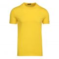 Mens Yellow Printed Logo Arm S/s T Shirt 84512 by Dsquared2 from Hurleys