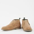 Mens Sand Suede Terris Ankle Boots 109687 by Barbour from Hurleys