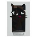 Womens Black Kooky Cat iPhone 6 Case 49412 by Lulu Guinness from Hurleys