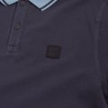 Casual Mens Dark Blue Prim Tipped S/s Polo Shirt 57013 by BOSS from Hurleys