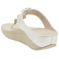 Womens Silver Halo™ Toe Post Sandals 15472 by FitFlop from Hurleys