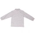 Boys Silver L/s Polo Shirt 14850 by Lacoste from Hurleys