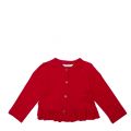 Infant Strawberry Ruffle Trim Cardigan 58244 by Mayoral from Hurleys