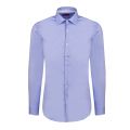 Mens Light Blue Koey Trim Slim Fit L/s Shirt 45008 by HUGO from Hurleys