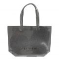 Womens Gunmetal Gigacon Glitter Small Icon Bag 80460 by Ted Baker from Hurleys