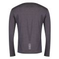 Mens Carbon Train Core ID L/s T Shirt 30579 by EA7 from Hurleys