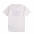 Boys Gauze White Printed Patch S/s T Shirt 77670 by C.P. Company Undersixteen from Hurleys