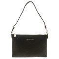 Womens Black Embossed Shoulder Bag 72763 by Love Moschino from Hurleys