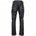 Mens 12oz F9.00 Blue Rinsed Wash ED-55 Relaxed Tapered Fit Jeans 18954 by Edwin from Hurleys
