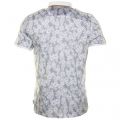Mens White Bopp Floral S/s Polo Shirt 33038 by Ted Baker from Hurleys